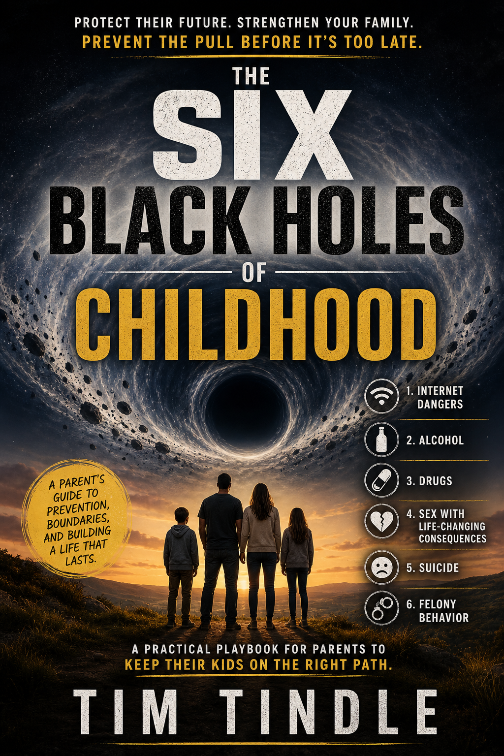 The Six Black Holes of Childhood by Tim Tindle