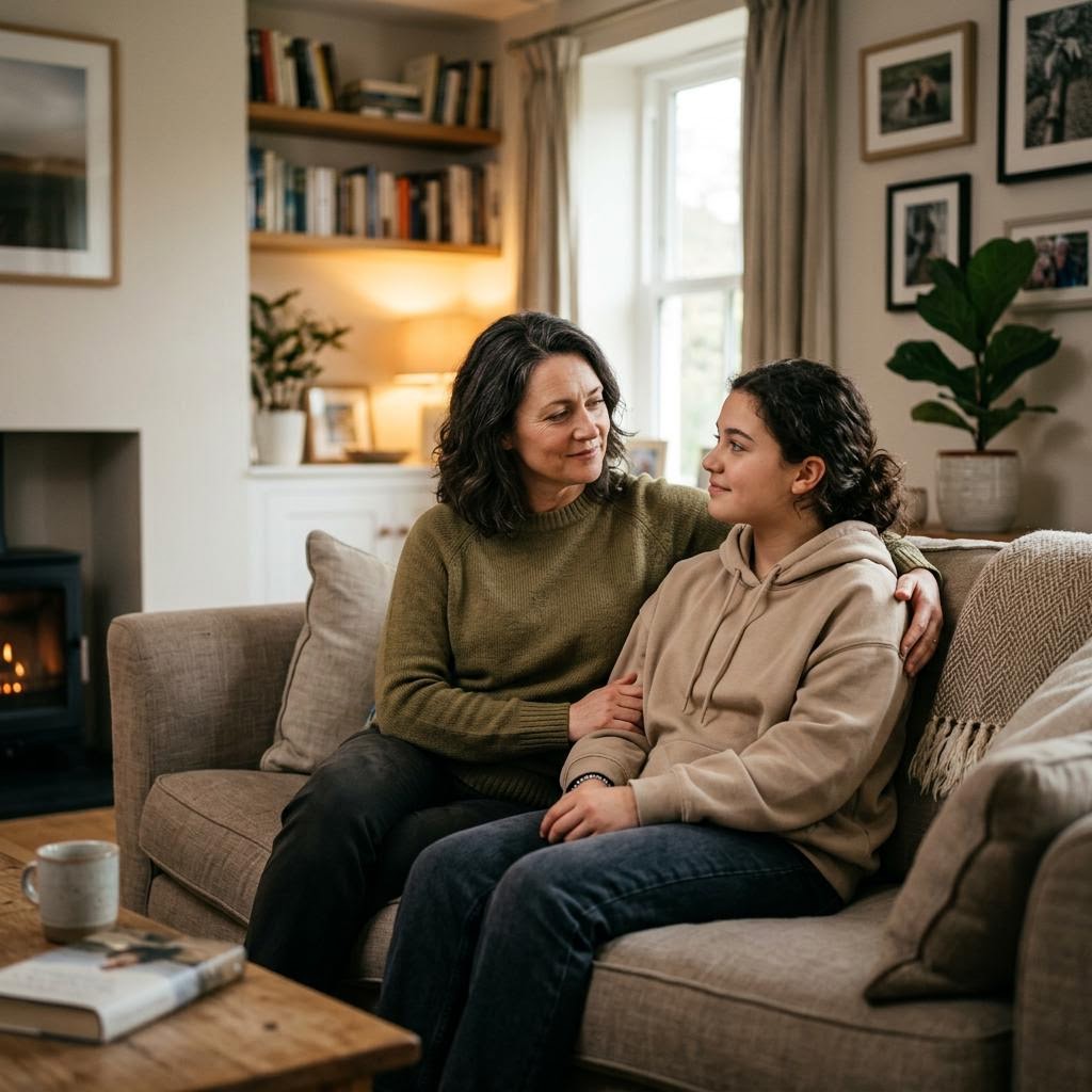 Parent and teen